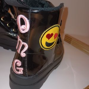 Patent leather boots from H&M